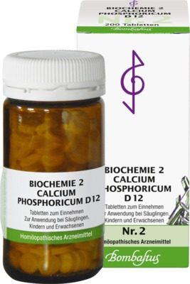 BIOCHEMIE 2 Calcium phosphoricum D 12 Tabletten 200 St Tabletten