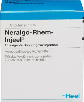 NERALGO Rhem Injeel Ampullen 100 St Ampullen
