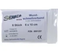 SENADA Wundschnellverband 6x10 cm 8 St
