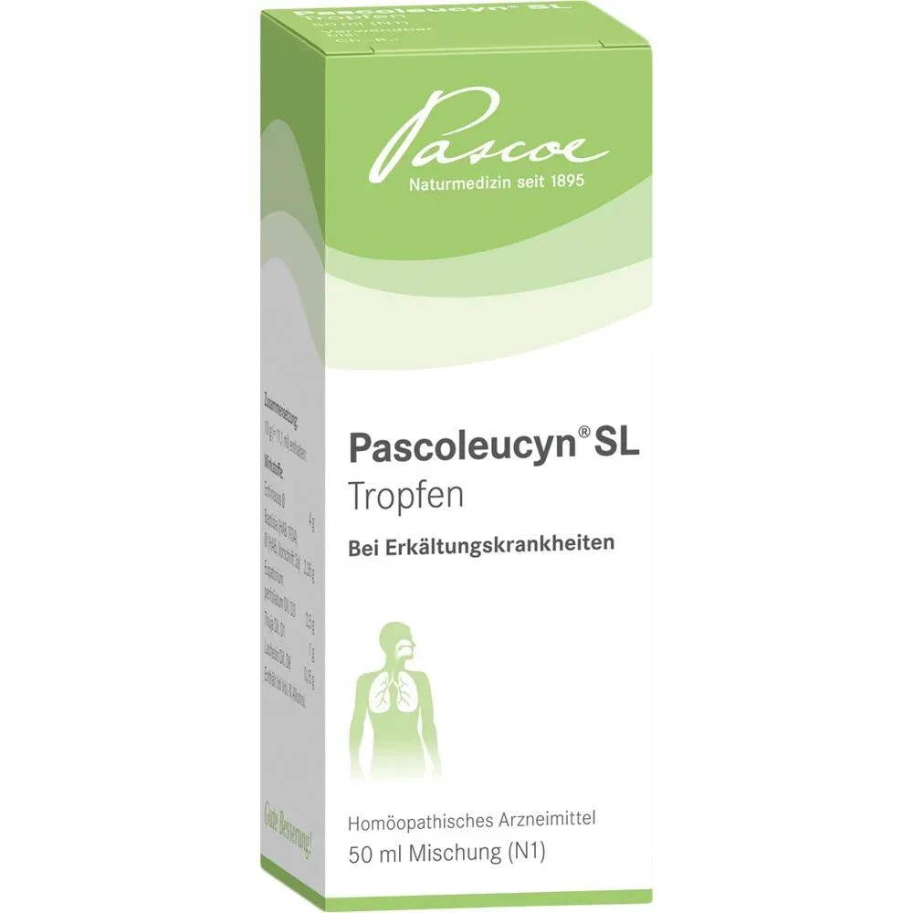 Pascoleucyn Tropfen Bei Erkältungskrankheiten 50 ml Mischung