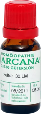 SULFUR LM 30 Dilution 10 ml Dilution