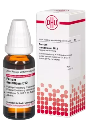 FERRUM METALLICUM D 12 Dilution 20 ml Dilution
