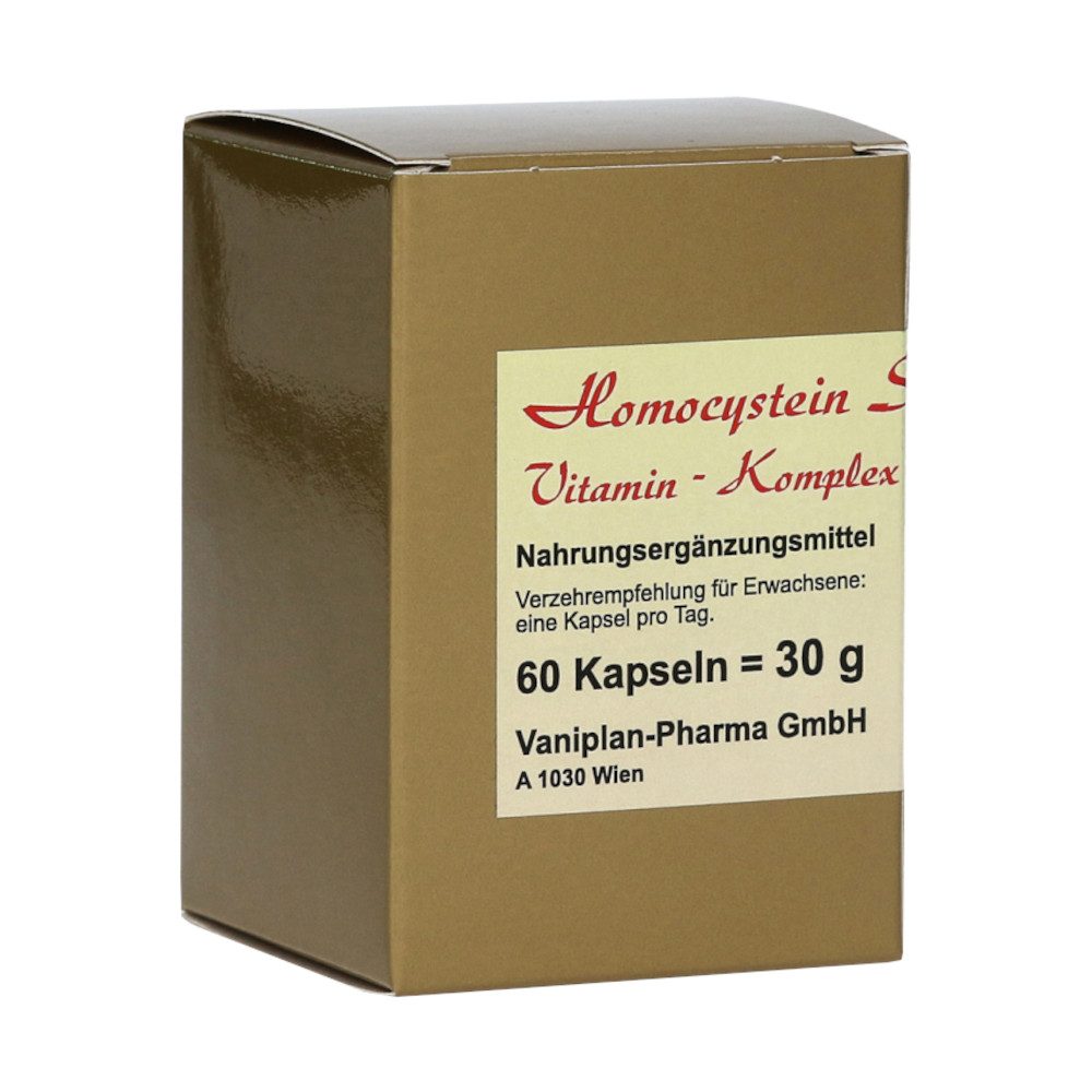Homocystein Stoff Vitamin-Komplex 60 St Kapseln