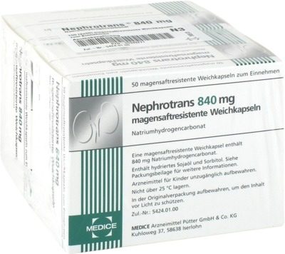 Nephrotrans 840mg 100 St Kapseln magensaftresistent