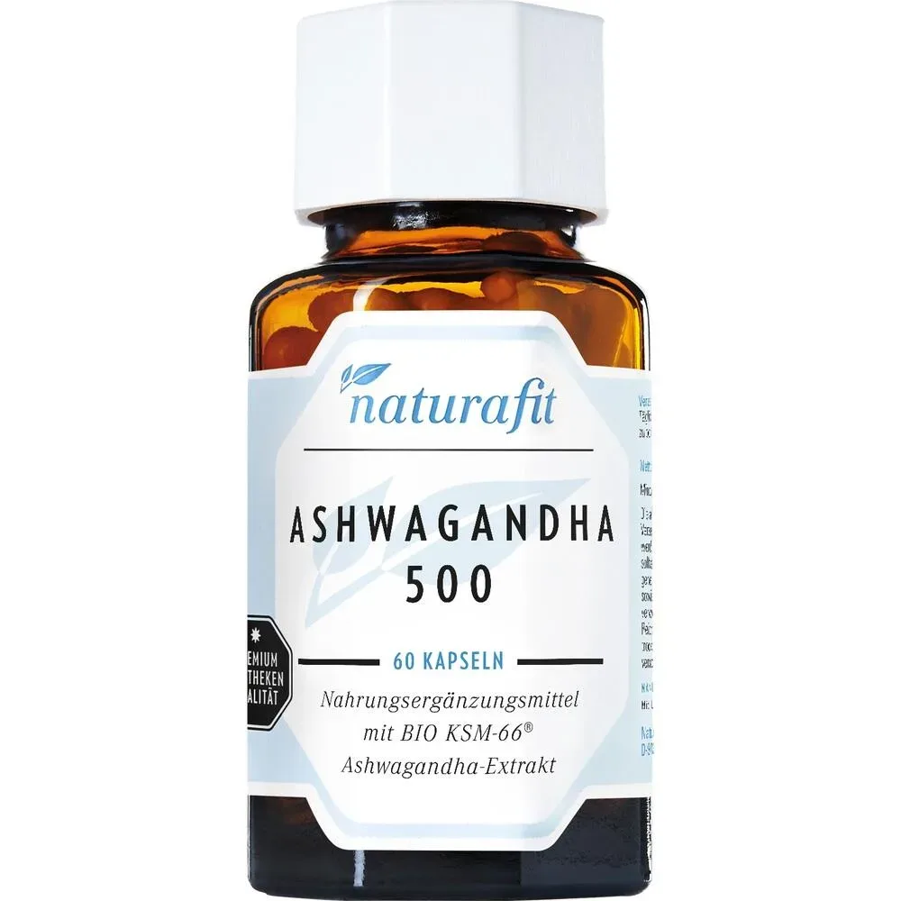 naturafit ASHWAGANDHA 500 60 St Kapseln
