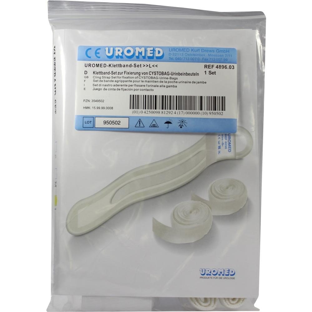 UROMED Klettband Set 489603 1 St