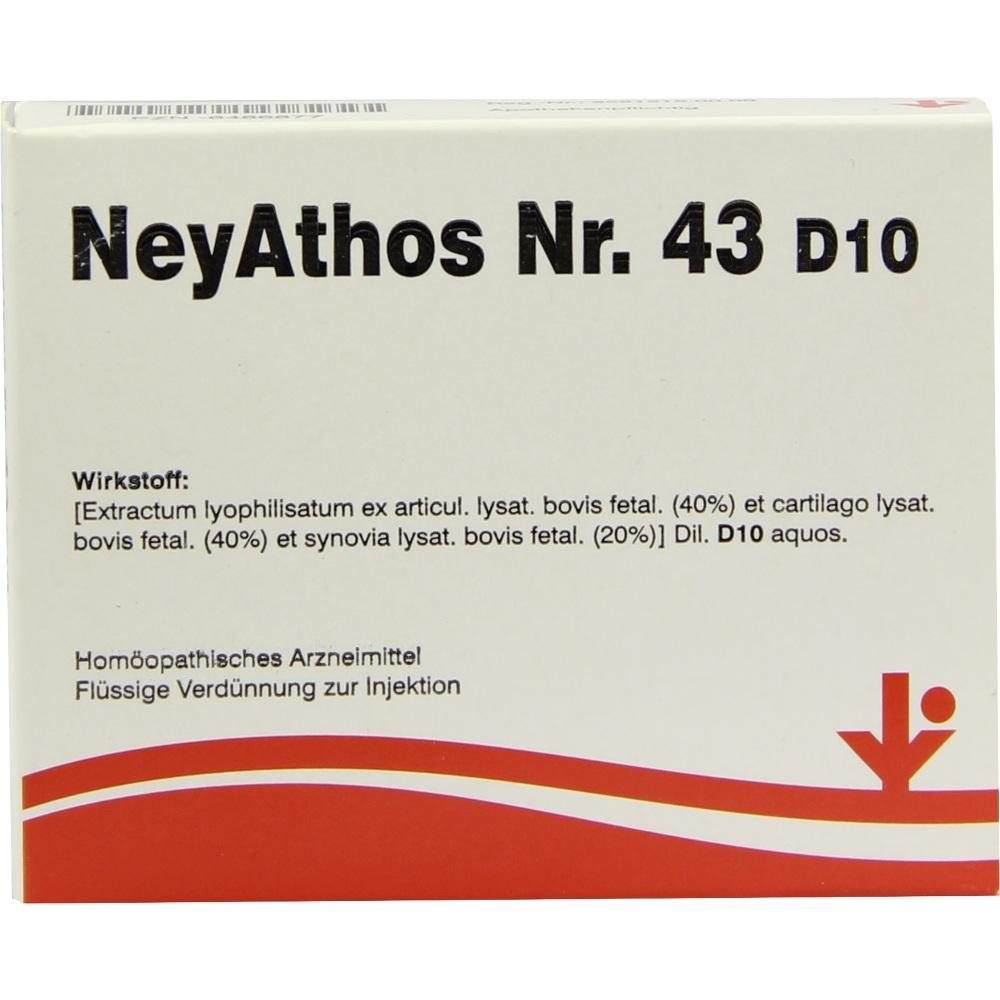 NEYATHOS Nr.43 D 10 Ampullen 5X2 ml Ampullen