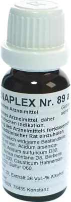 REGENAPLEX Nr.89 a Tropfen 15 ml Tropfen zum Einnehmen