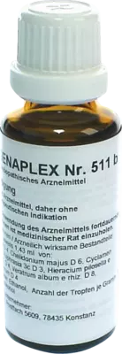 REGENAPLEX Nr.511 b Tropfen 30 ml Tropfen zum Einnehmen