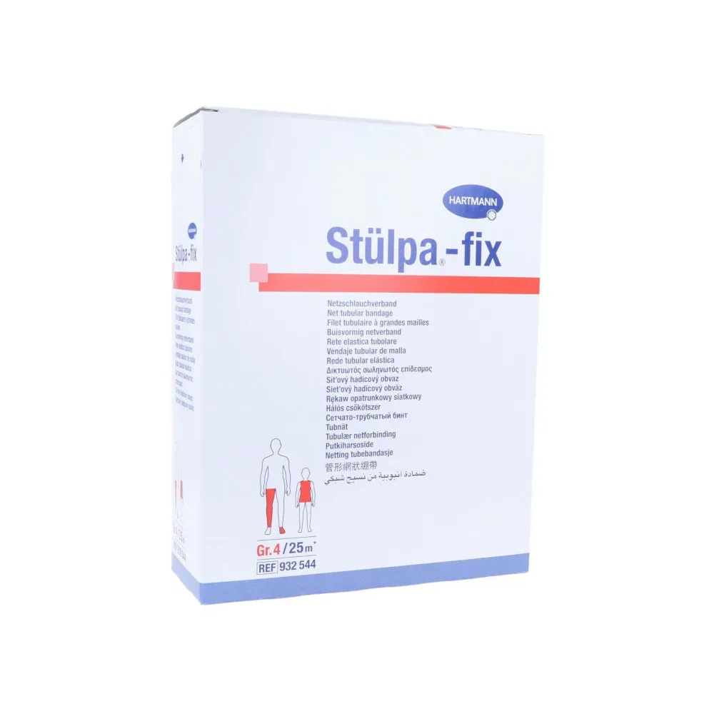 STÜLPA Fix Gr.4 Bein/Fuß/Kdr.Rumpf 25 m Netzschl. 1 St Verband