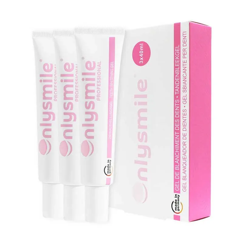 onlysmile Zahnaufhellungsgel 3 x 40 ml 3X40 ml Zahngel