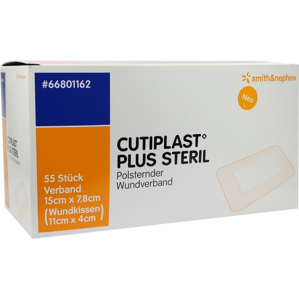 CUTIPLAST Plus steril 7,8x15 cm Verband 55 St Verband