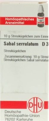SABAL SERRULATUM D 3 Globuli 10 g Globuli