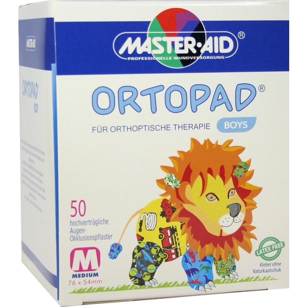 ORTOPAD for boys medium Augenokklusionspflaster 50 St Pflaster
