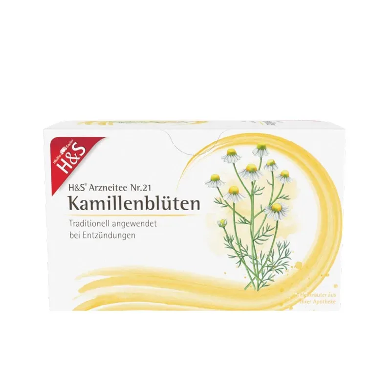 H&S Arzneitee Kamillenblüten 20X1.5 g Filterbeutel