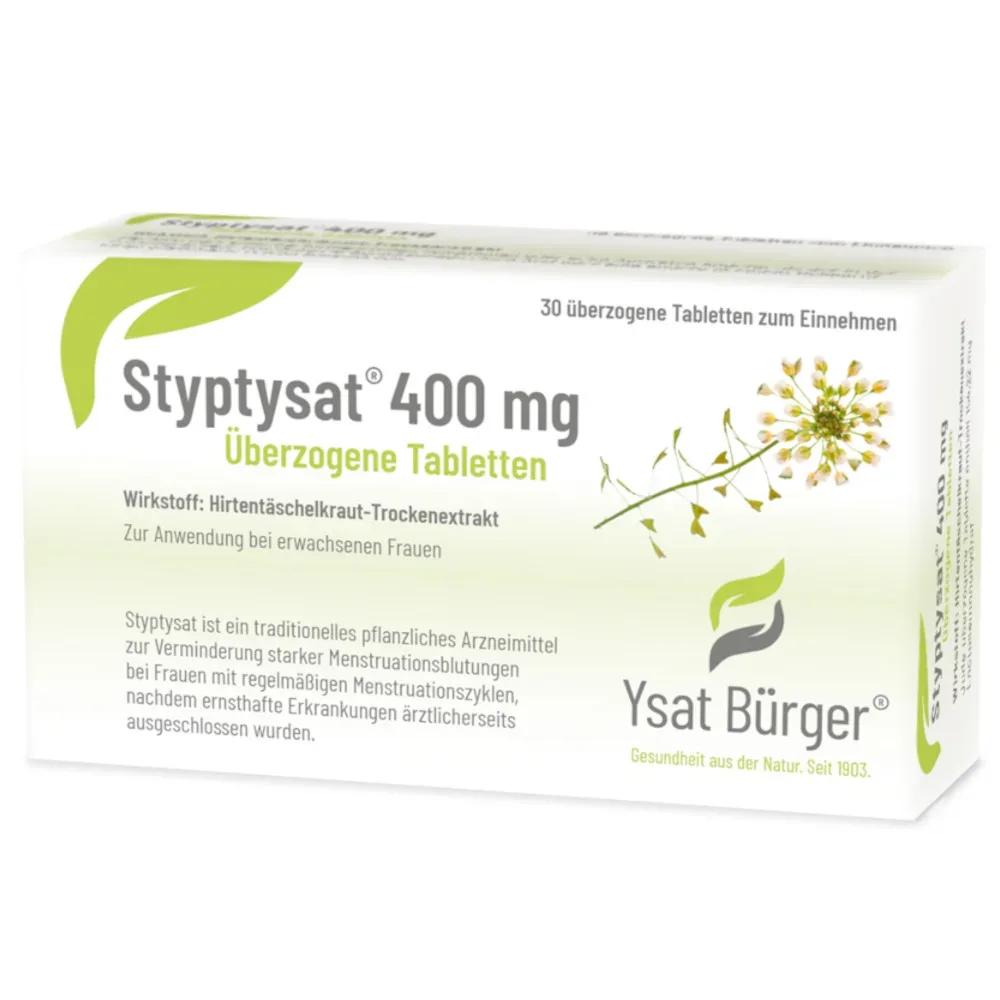 Styptysat 400mg 30 St Überzogene Tabletten