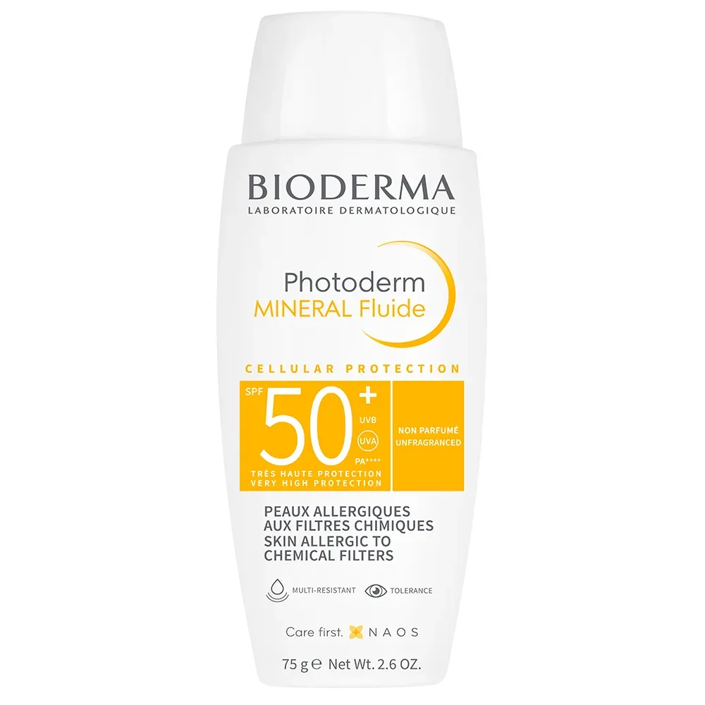 BIODERMA MINERAL Fluide SPF 50+ 75 g Creme