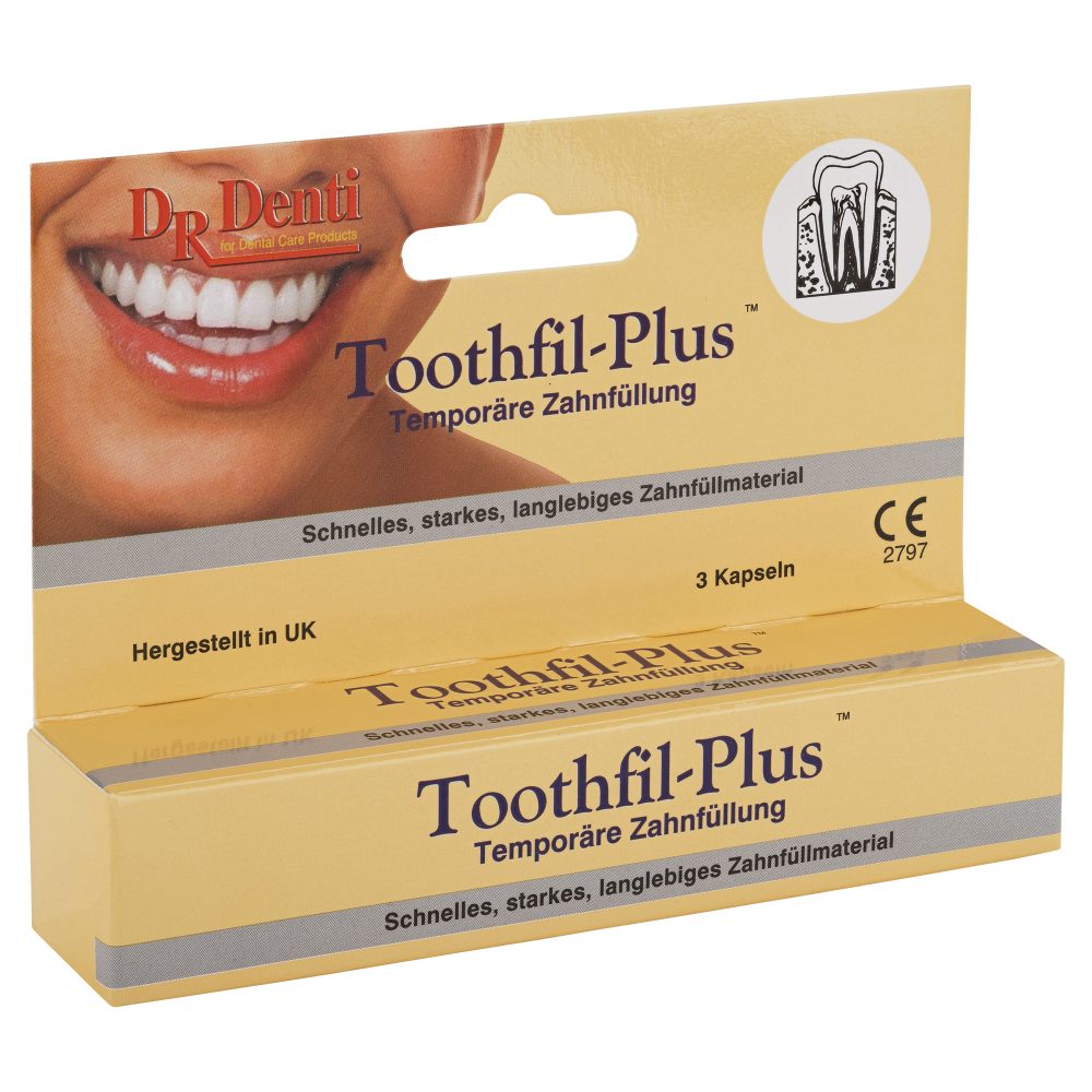 Toothfil - Plus Temporäre Zahnfüllung 3 St Kapseln