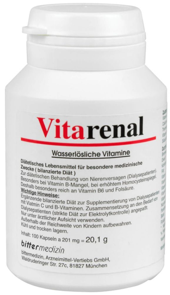 VITARENAL Kapseln 100 St Kapseln