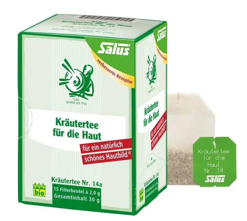 Salus Kräutertee für die Haut Nr.14a 15 St Filterbeutel