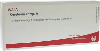 WALA Cerebrum comp. A 10X1 ml Ampullen