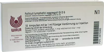 Folliculi lymphatici aggregati Gl D5 Ampullen 10X1 ml Ampullen