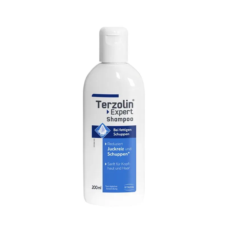 TERZOLIN Expert Schuppen-Shampoo bei fettiger Kopfhaut 200 ml Shampoo