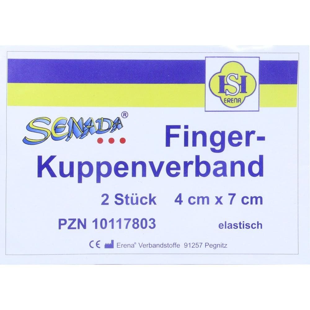 SENADA Fingerkuppenverband 4x7 cm 2 St Verband