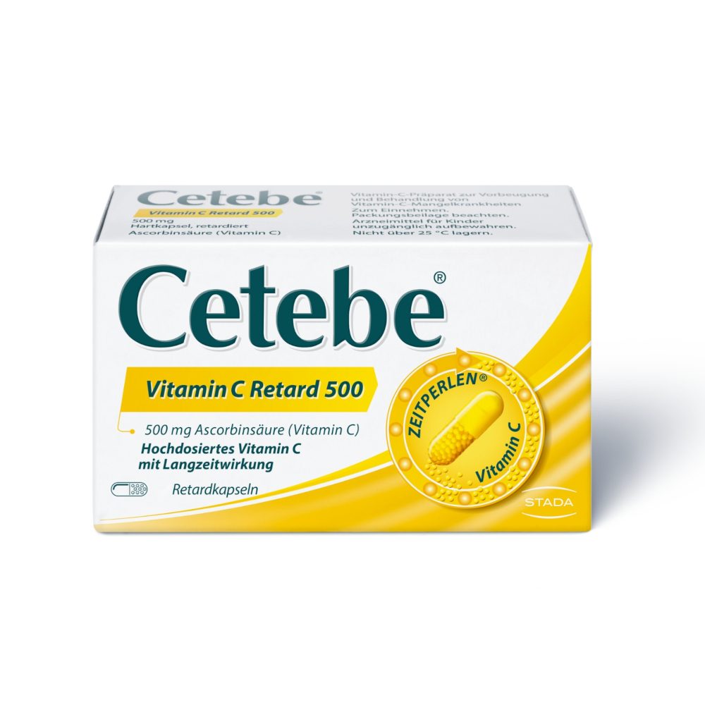 CETEBE Vitamin C 500 mg 180 St Hartkapseln