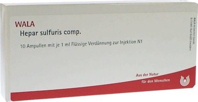 WALA Hepar sulfuris comp. Ampullen 10X1 ml Ampullen