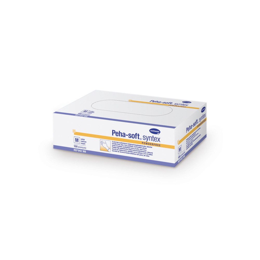 Peha-soft syntex Untersuchungshandschuhe unsteril puderfrei XL 100 St Handschuhe