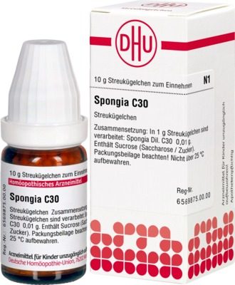 SPONGIA C 30 Globuli 10 g Globuli