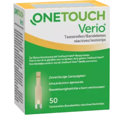 ONE TOUCH Verio Teststreifen 50 St Teststreifen