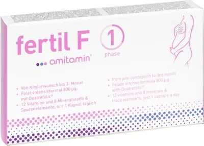 amitamin fertil F Phase 1 30 St Kapseln
