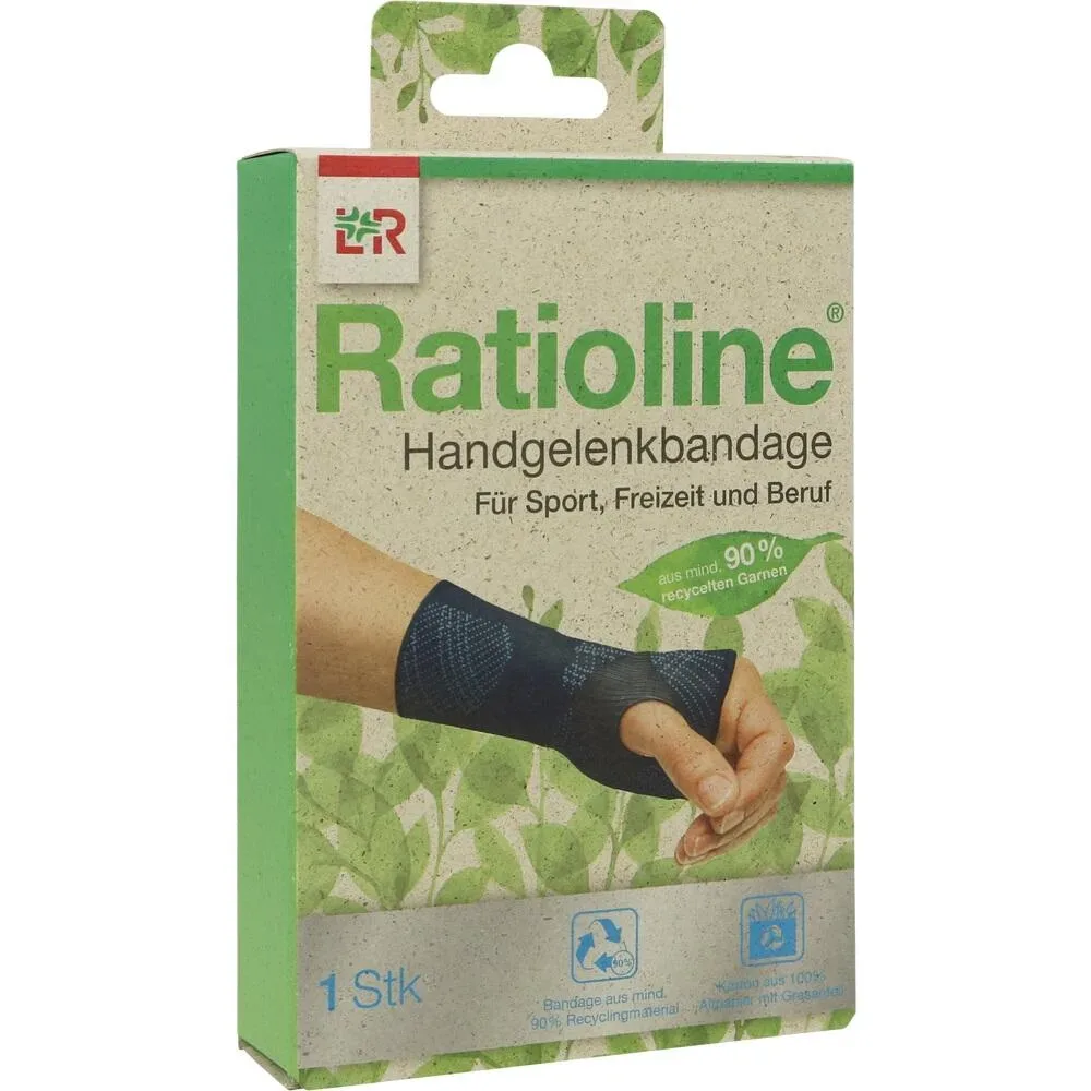 Ratioline Handgelenkbandage M 1 St Bandage