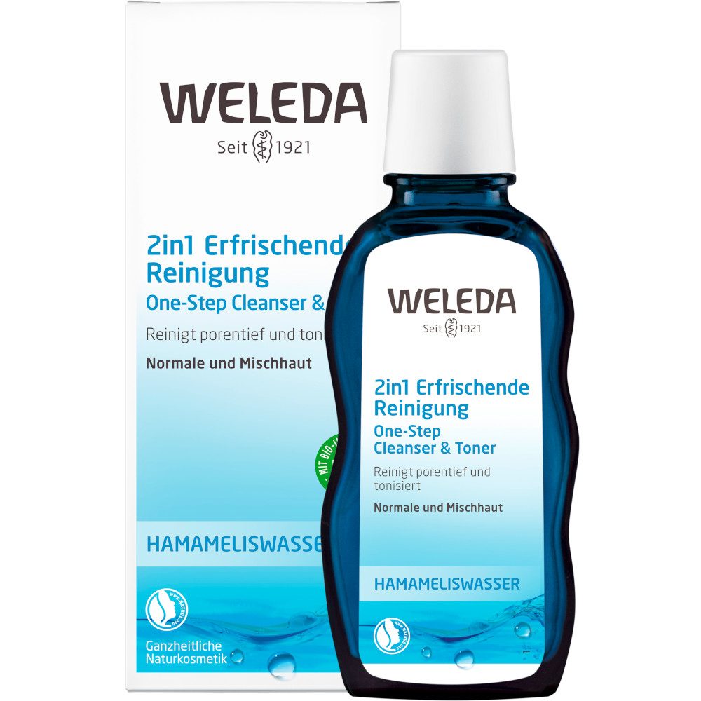 WELEDA 2in1 Erfrischende Reinigung 100 ml Milch