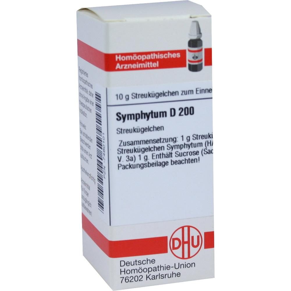 SYMPHYTUM D 200 Globuli 10 g Globuli