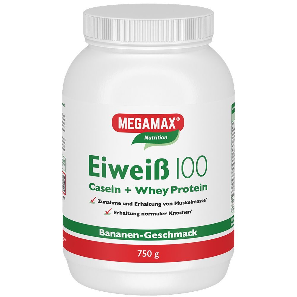 EIWEISS 100 Banane Megamax Pulver 750 g Pulver