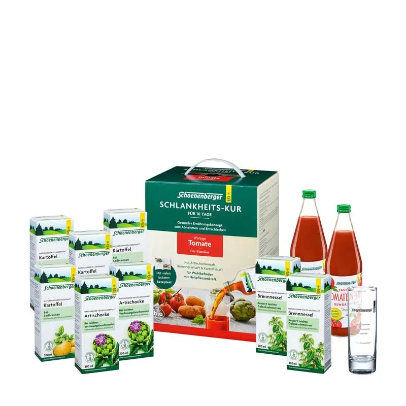 Schoenenberger SCHLANKHEITS FÜR 10 TAGE Würzige Tomate  1 Packung Saft