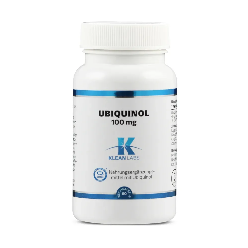 KLEAN LABS UBIQUINOL 100mg 60 St Kapseln