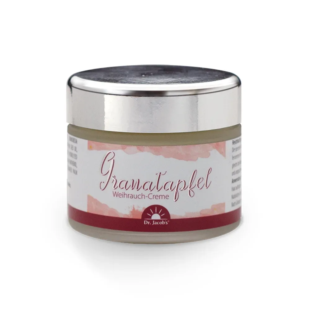 Dr. Jacob's Granatapfel Weihrauch Gesichtscreme Naturkosmetik