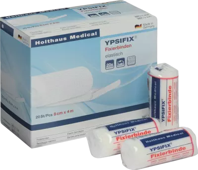 FIXIERBINDE Ypsifix elastisch 10 cmx4 m i.Zellglas 1 St Binden