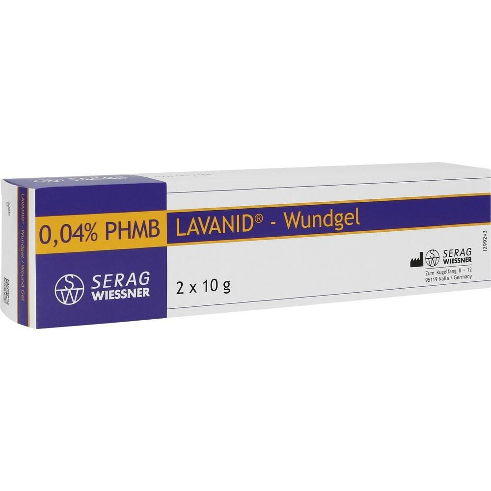 LAVANID Wundgel 2X10 g Gel