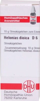 HELONIAS DIOICA D 6 Globuli 10 g Globuli