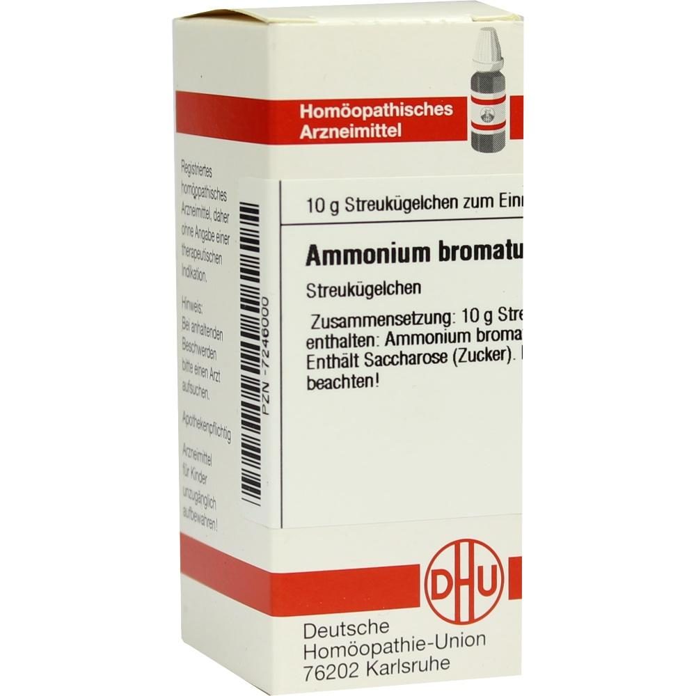 AMMONIUM BROMATUM C 30 Globuli 10 g Globuli