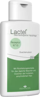 LACTEL Nr.13 Duschemulsion m.Rückfettung 250 ml Emulsion