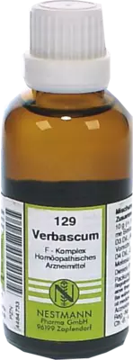 VERBASCUM F Komplex Nr.129 Dilution 50 ml Dilution