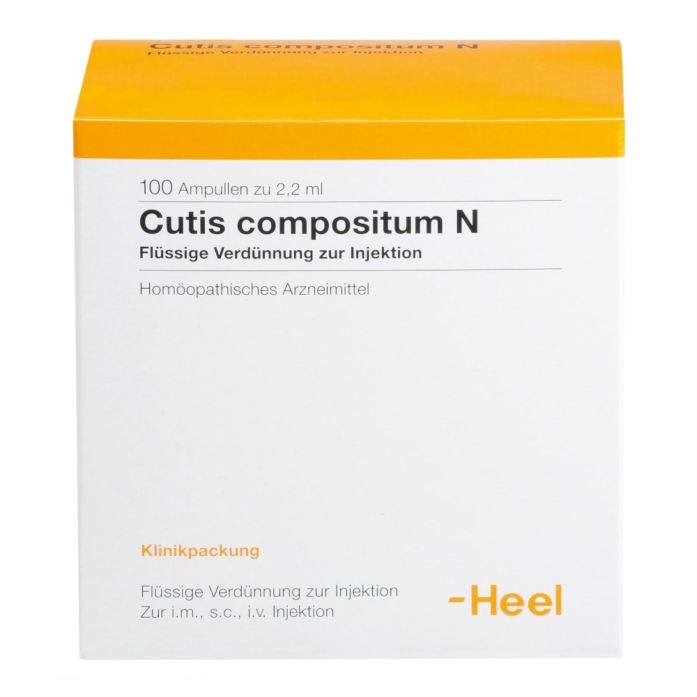 CUTIS compositum N Ampullen 100 St Ampullen