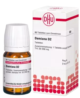 DAMIANA D 2 Tabletten 80 St Tabletten