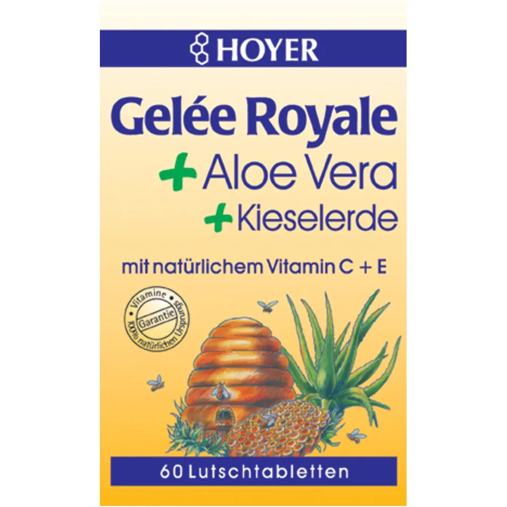 Hoyer Bio Gelee Royale & Aloe Vera Lutschtabletten 60 St Lutschtabletten
